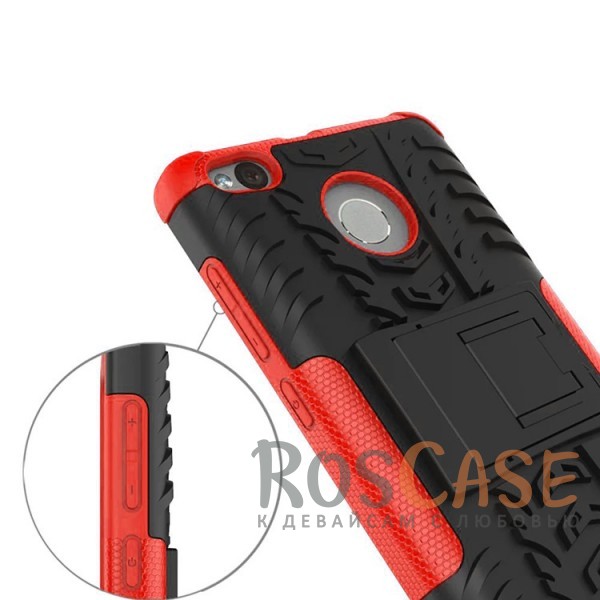 Фотография Красный Shield | Противоударный чехол для Xiaomi Redmi 3 Pro / Redmi 3s с подставкой