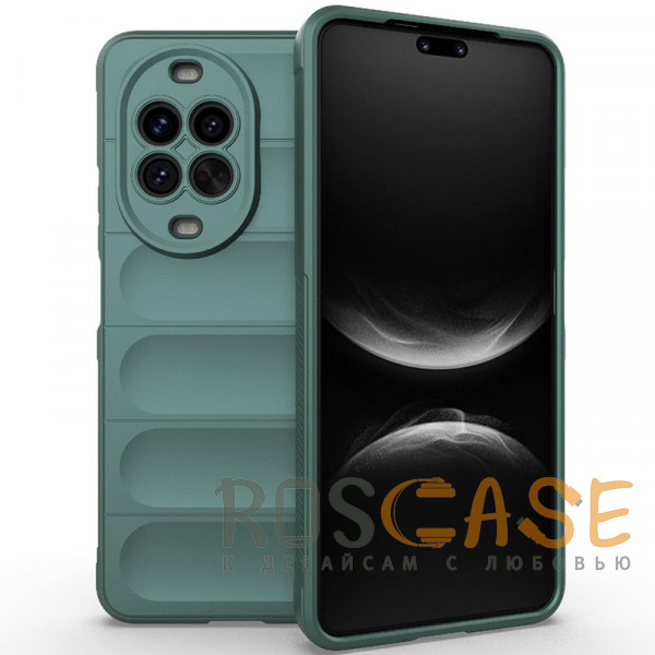 Фото Зеленый Flex Silicone | Противоударaный чехол для Huawei Nova 14 Pro с защитой камеры и микрофиброй