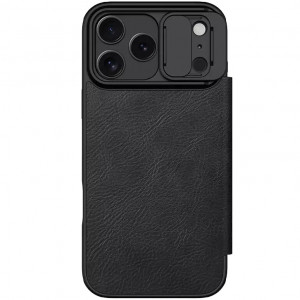 Nillkin Qin PRO | Чехол-книжка из Premium экокожи с защитой камеры  для iPhone 17 Pro Max