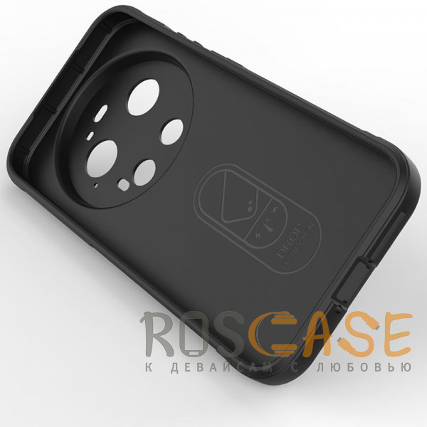 Изображение Черный Flex Silicone | Противоударный чехол для Xiaomi Mi 17 Ultra с защитой камеры и микрофиброй
