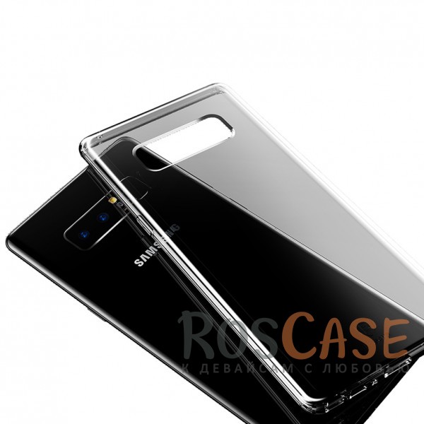 Фотография Черный / Transparent black Baseus Simple Ultrathin | Прозрачный чехол для Samsung Galaxy Note 8