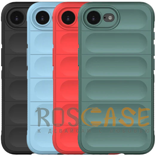 Фото Flex Silicone | Противоударный чехол для iPhone 16e с защитой камеры и микрофиброй