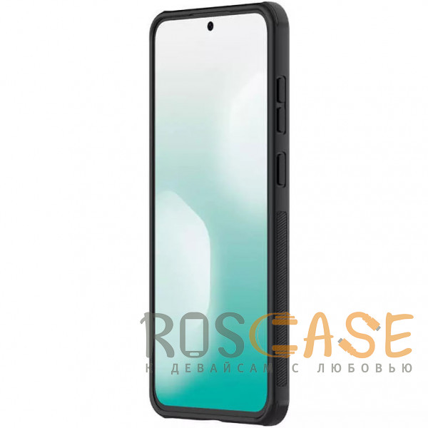 Изображение Черный Nillkin Super Frosted Shield Pro | Матовый чехол из пластика и ТПУ для Samsung Galaxy S25 FE