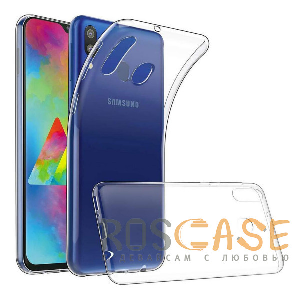 Фото Прозрачный силиконовый чехол для Samsung Galaxy A20 / A30