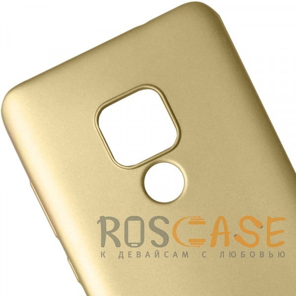 Фотография Золотой J-Case THIN | Гибкий силиконовый чехол для Huawei Mate 20