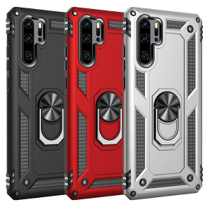 Противоударный чехол Serge Ring под магнитный держатель для Huawei P30 Pro