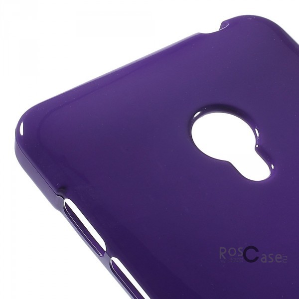 Фото Фиолетовый Mercury Jelly Pearl Color | Яркий силиконовый чехол для для Asus Zenfone 5 (A501CG)