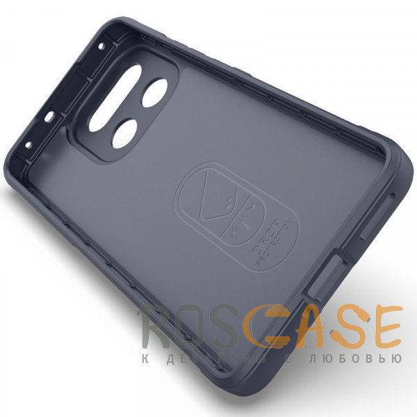 Изображение Темно-синий Flex Silicone | Противоударный чехол для Realme 16 Pro Plus с защитой камеры и микрофиброй