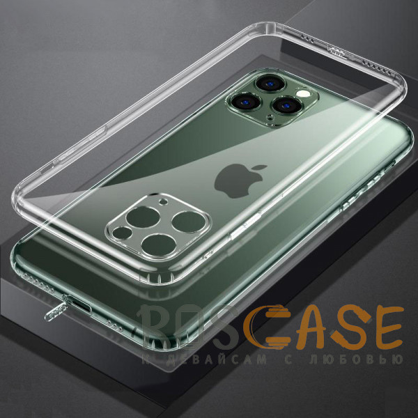 Фото Прозрачный Прозрачный силиконовый чехол для iPhone 11 Pro 1мм с защитой камеры