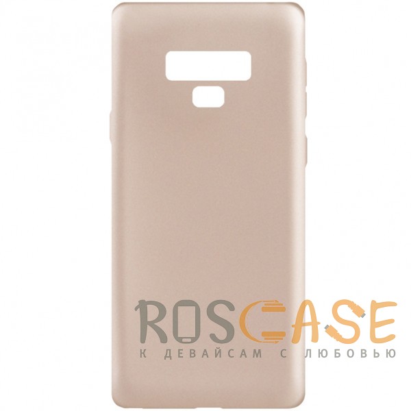 Фото Золотой J-Case THIN | Гибкий силиконовый чехол для Samsung Galaxy Note 9