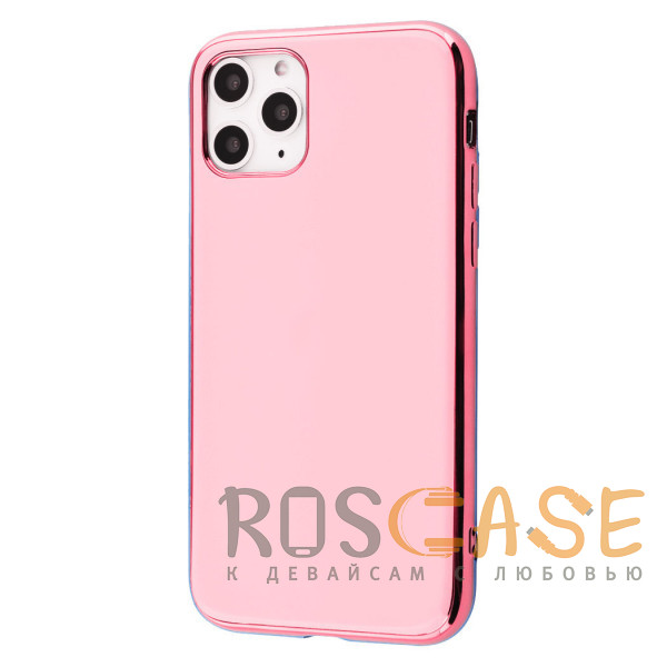 Фото Розовый / Rose Gold GLOSSY LOGO | Глянцевый гибкий чехол для iPhone 11 Pro Max