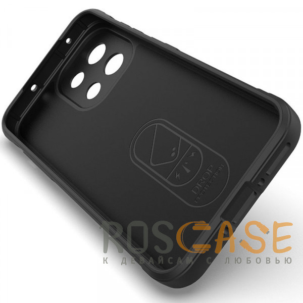 Изображение Черный Flex Silicone | Противоударный чехол для OnePlus 13T / 13S с защитой камеры и микрофиброй