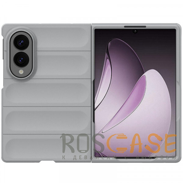 Фото Серый Flex Matte | Пластиковый чехол с Soft Touch покрытием для Samsung Galaxy Z Fold 8