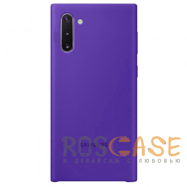 Фото Фиолетовый Чехол Silicone Cover для Samsung Galaxy Note 10
