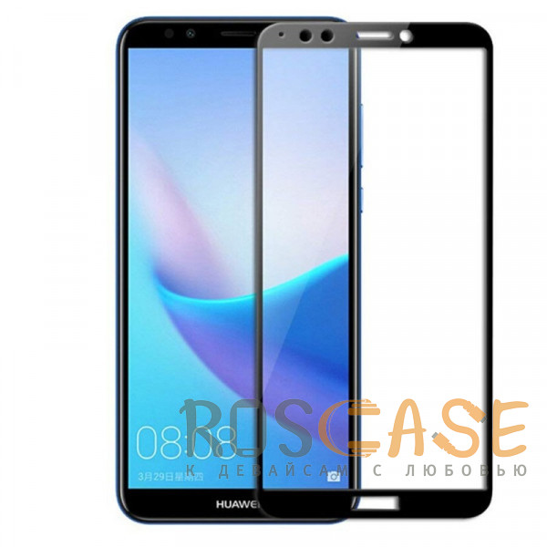 Фото Защитное стекло 5D Full Cover для Huawei Honor 7A Pro / Y6 Prime 2018