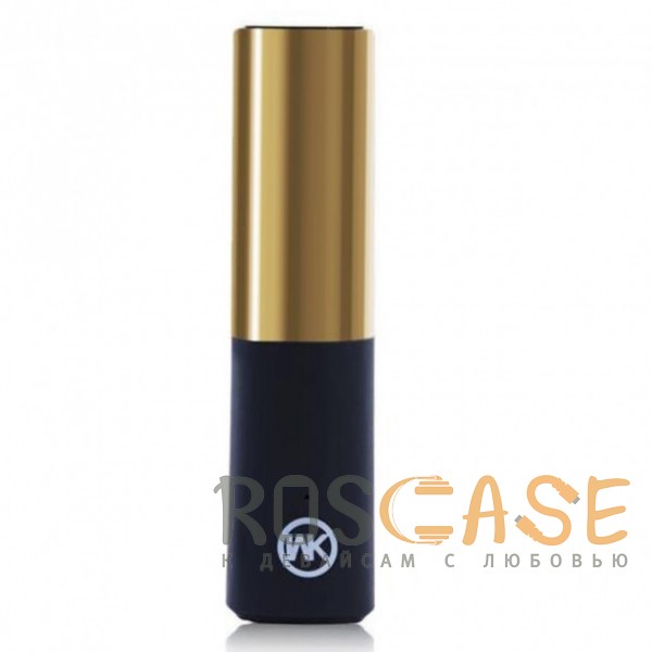 

WK (WP-004) | Портативное зарядное устройство Power Bank Lipstick 2400mah (1 USB 2.1A) (Золотой)
