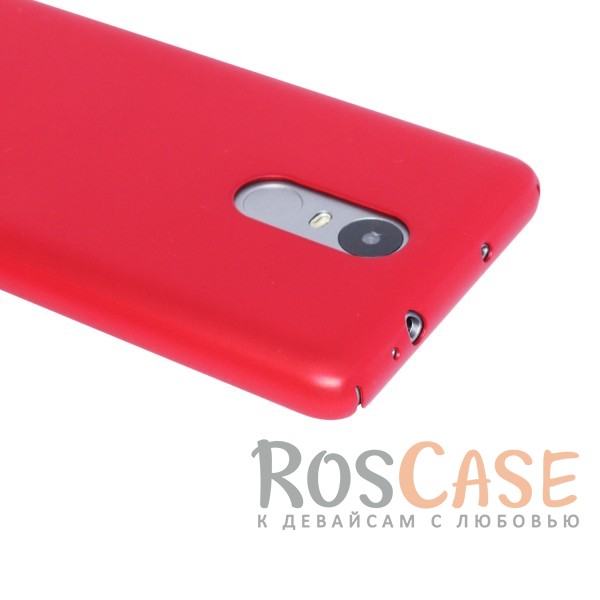 Фото Красный Joyroom | Матовый soft-touch чехол для Xiaomi Redmi Note 3/Redmi Note 3 Pro с защитой торцов
