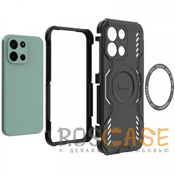 Фото Синий Mirage MagSafe | Противоударный чехол с поддержкой MagSafe для OnePlus Nord 6 / CE 6 / Turbo 6 / 6V 5G
