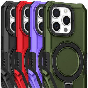 Magnetic Armor Ring | Противоударный чехол с MagSafe и кольцом  для iPhone 16 Pro Max