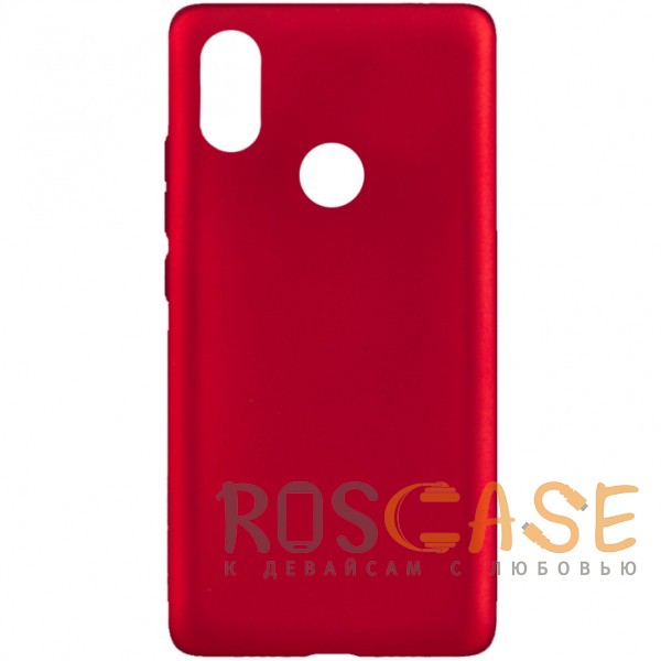 Фото Красный J-Case THIN | Гибкий силиконовый чехол для Xiaomi Mi 8 SE