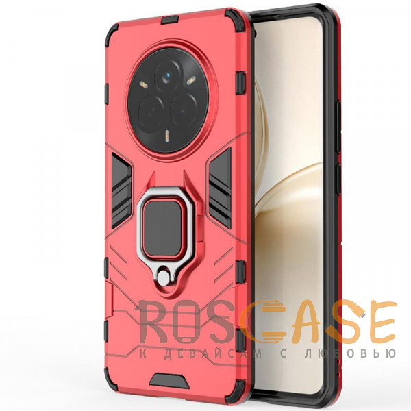 Фото Красный Transformer Ring | Противоударный чехол под магнитный держатель для Realme 14 Pro 5G