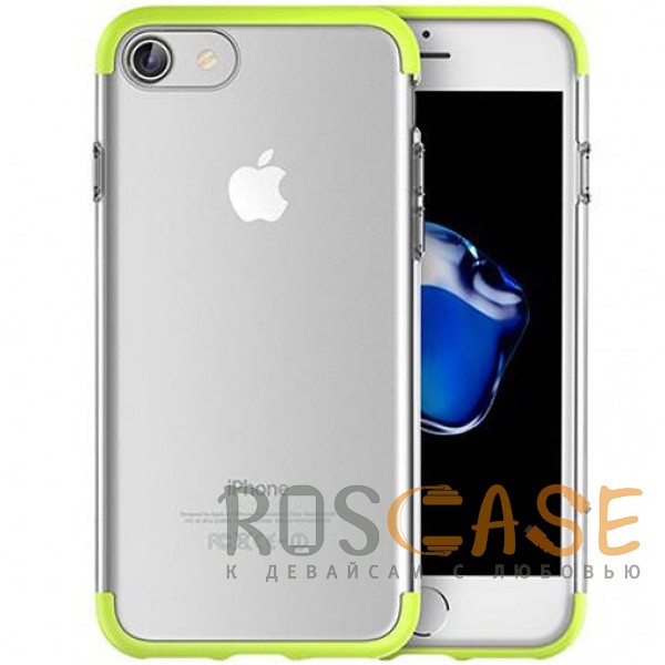 Фото Rock Cheer | Силиконовый чехол для iPhone 7/8/SE (2020) с защитными цветными вставками