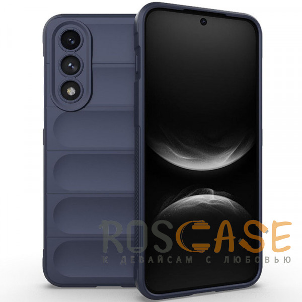 Фото Темно-синий Flex Silicone | Противоударный чехол для OnePlus Nord 5 5G / Ace 5 Ultra с защитой камеры и микрофиброй