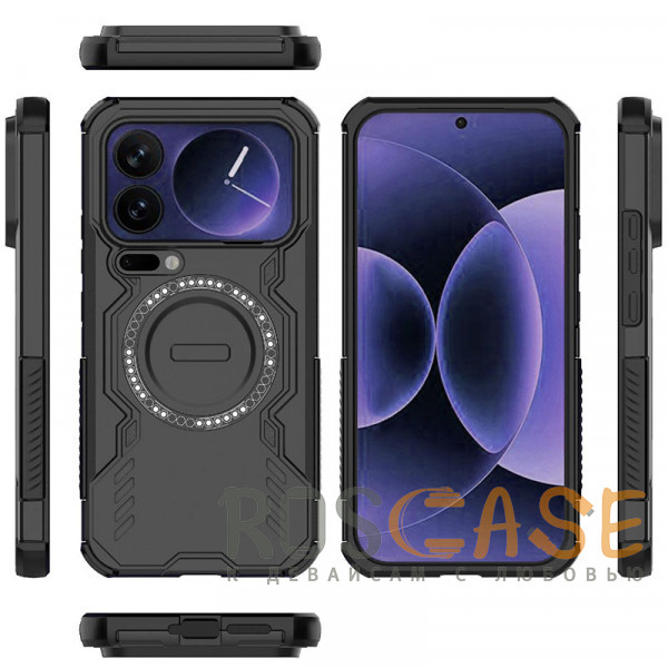 Фотография Черный Mirage MagSafe | Противоударный чехол с поддержкой MagSafe для Xiaomi Mi 17 Pro Max