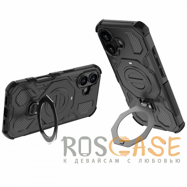 Фотография Черный Magnus | Противоударный чехол с Magsafe для iPhone 17