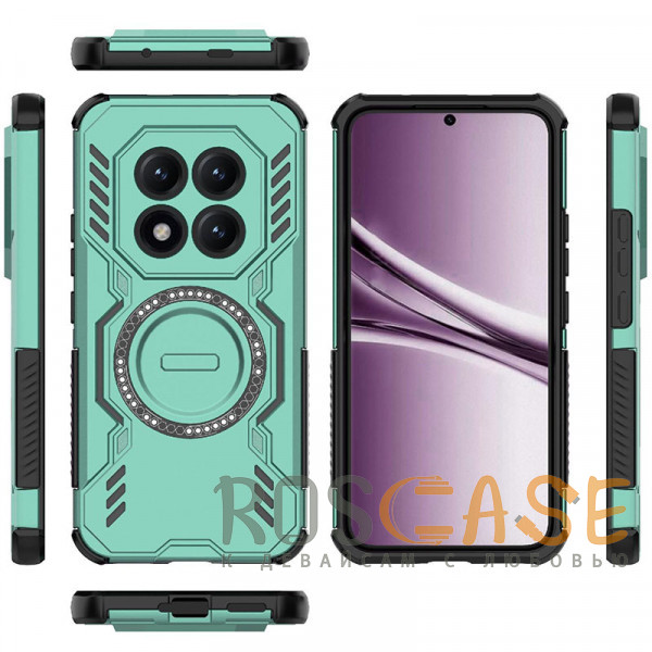 Фотография Зеленый Mirage MagSafe | Противоударный чехол с поддержкой MagSafe для Xiaomi Redmi Note 15 Pro Plus