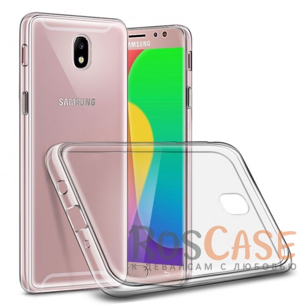 Фото Прозрачный CaseGuru | Ультратонкий чехол для Samsung J730 Galaxy J7 (2017) из прозрачного силикона