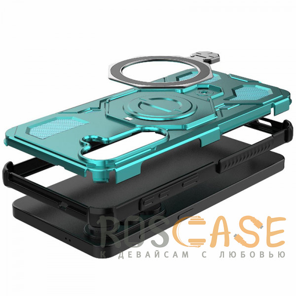 Фотография Голубой Magnus | Противоударный чехол с Magsafe для Samsung Galaxy S26 Plus