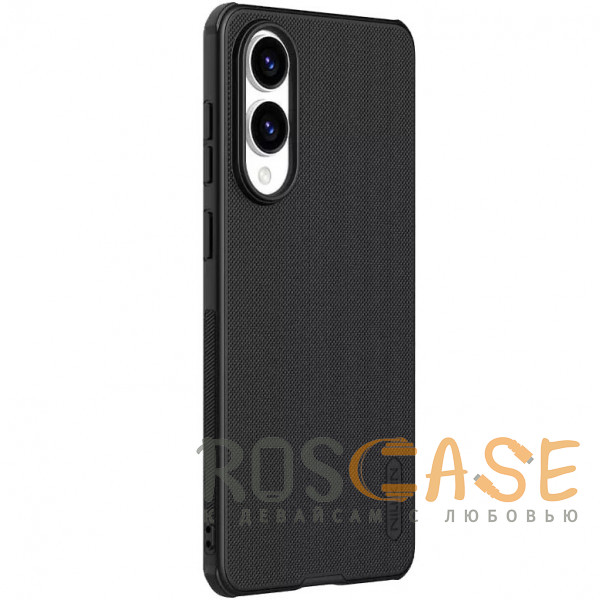 Фотография Черный Nillkin Super Frosted Shield Magnetic | Пластиковый чехол с поддержкой Magsafe для Samsung Galaxy S25 Edge
