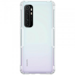 Nillkin Nature | Прозрачный силиконовый чехол  для Xiaomi Mi Note 10 Lite
