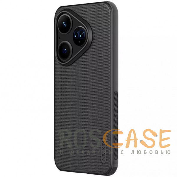 Фотография Черный Nillkin Super Frosted Shield Magnetic | Пластиковый чехол с поддержкой Magsafe для Huawei Pura 80