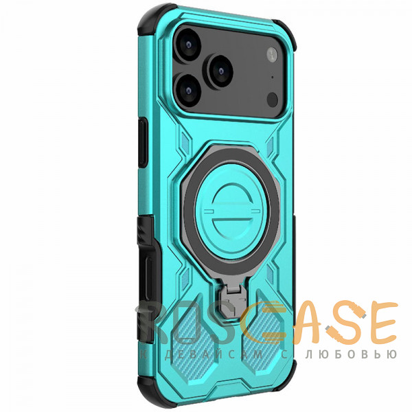 Фото Голубой Magnus | Противоударный чехол с Magsafe для iPhone 17 Pro Max