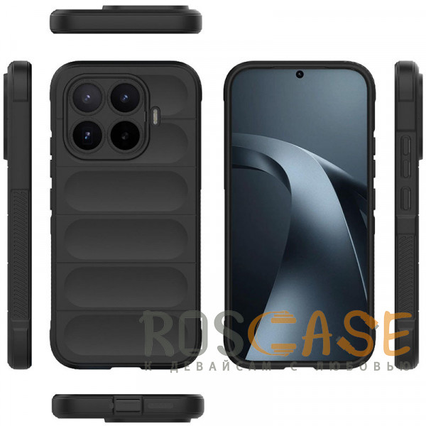 Фото Черный Flex Silicone | Противоударный чехол для Xiaomi Mi 17T с защитой камеры и микрофиброй