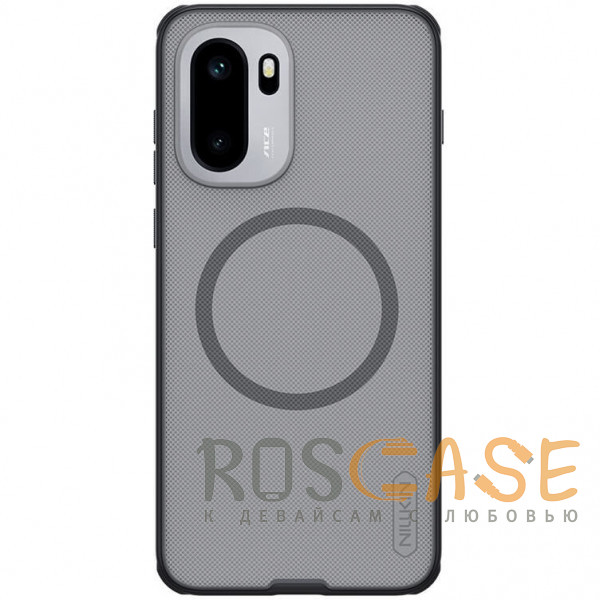 Фото Серый Nillkin Super Frosted Shield Magnetic | Пластиковый чехол с поддержкой Magsafe для OnePlus 15R / Ace 6 / 6T