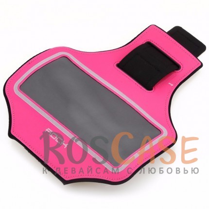 Изображение Розовый  / Rose red Rock Sports Armband (B)| Неопреновый спортивный чехол на руку для Apple iPhone 6 plus (5.5")  / 6s plus (5.5")