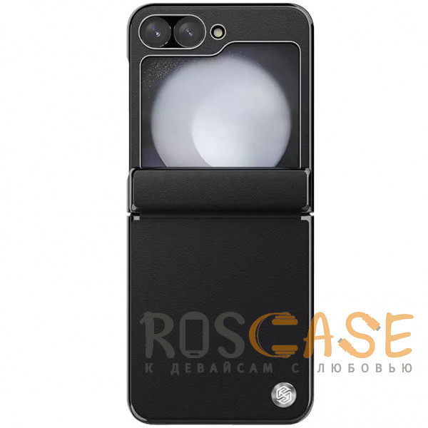 Фото Черный Nillkin CamShield Leather | Чехол из Premium экокожи для Samsung Galaxy Z Flip 7 FE / Z Flip 6