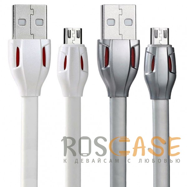 

Remax RC-035m Laser | Дата кабель USB to MicroUSB со световым индикатором (100 см)
