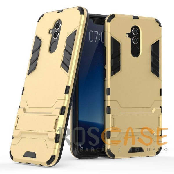 

Transformer | Противоударный чехол для Huawei Mate 20 lite с мощной защитой корпуса (Золотой / Champagne Gold)