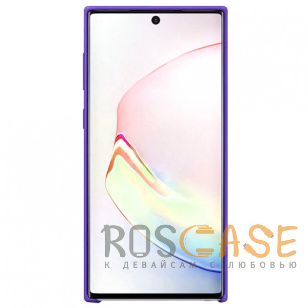 Изображение Фиолетовый Чехол Silicone Cover для Samsung Galaxy Note 10