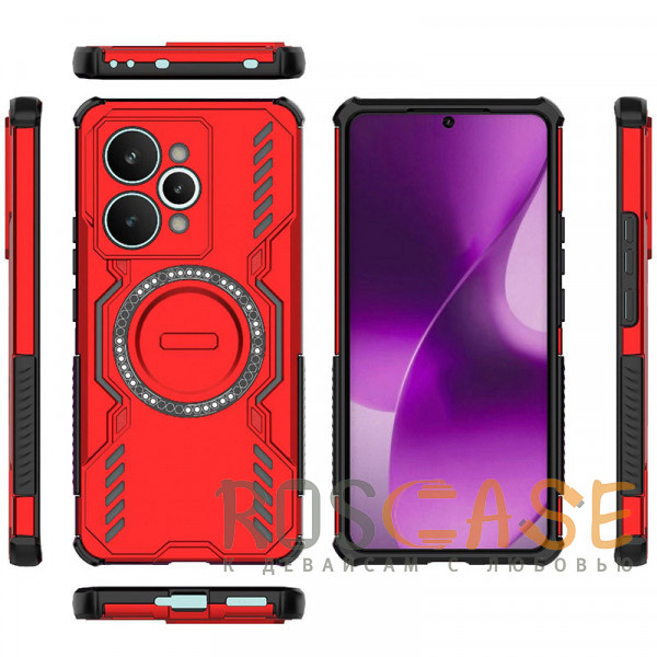 Фотография Красный Mirage MagSafe | Противоударный чехол с поддержкой MagSafe для Realme 15 Pro 5G