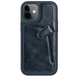 Nillkin Aoge Leather | Чехол с визитницей из Premium экокожи  для iPhone 12 Mini
