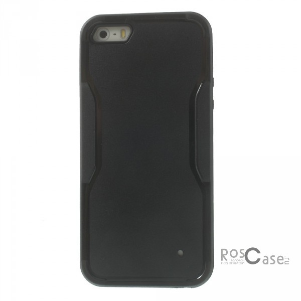 Фотография Черный / Черный TPU+PC чехол для Apple iPhone 5/5S/SE