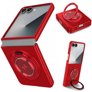 Matte Shield Ring | Тонкий пластиковый чехол с кольцом Magsafe  для Samsung Galaxy Z Flip 7