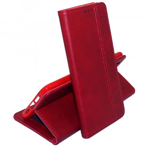 Business Wallet | Кожаный чехол книжка с визитницей  для Xiaomi Poco F3