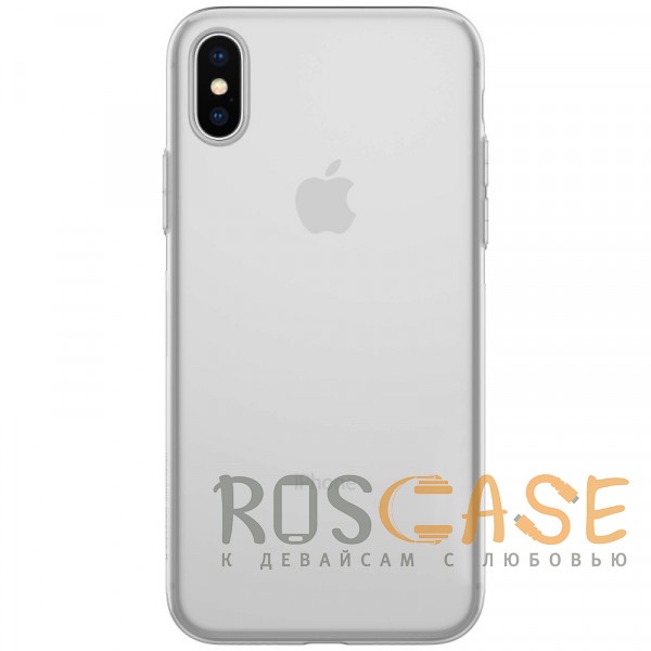 Фото Бесцветный J-Case THIN | Гибкий силиконовый чехол для iPhone X / XS