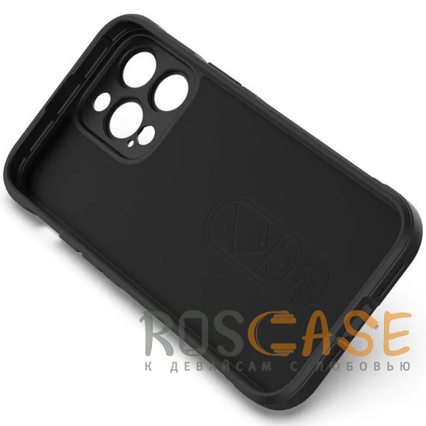 Изображение Темно-синий Flex Silicone | Противоударный чехол для iPhone 13 Pro Max с защитой камеры и микрофиброй